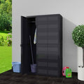 Lockable Outdoor Storage Shed with 4 Shelves Z426