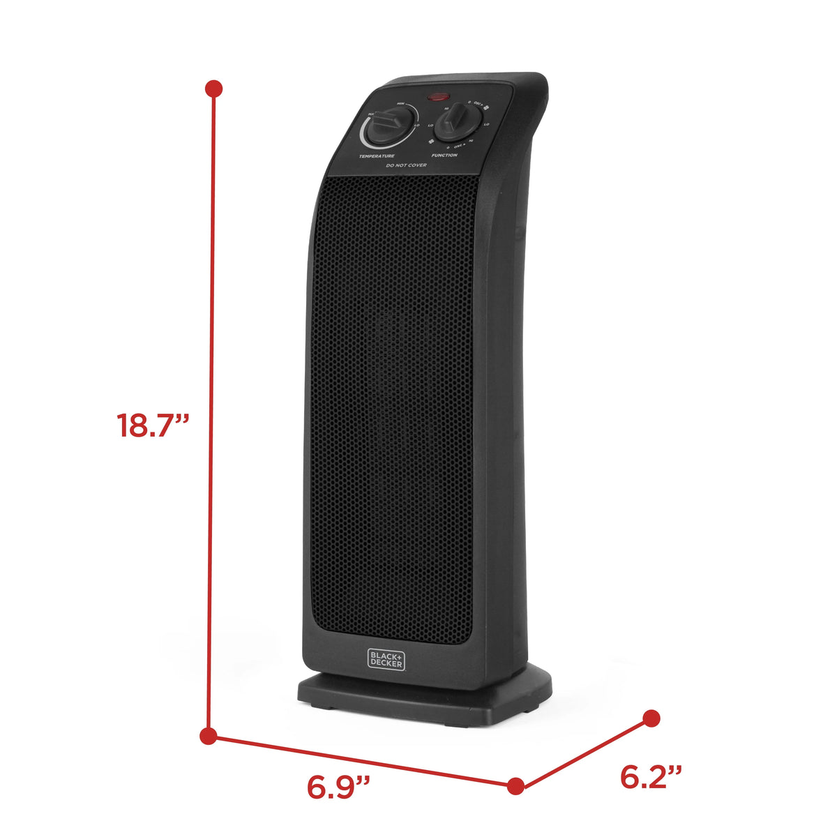 1500W Infrared Quartz Tower Heater S6104