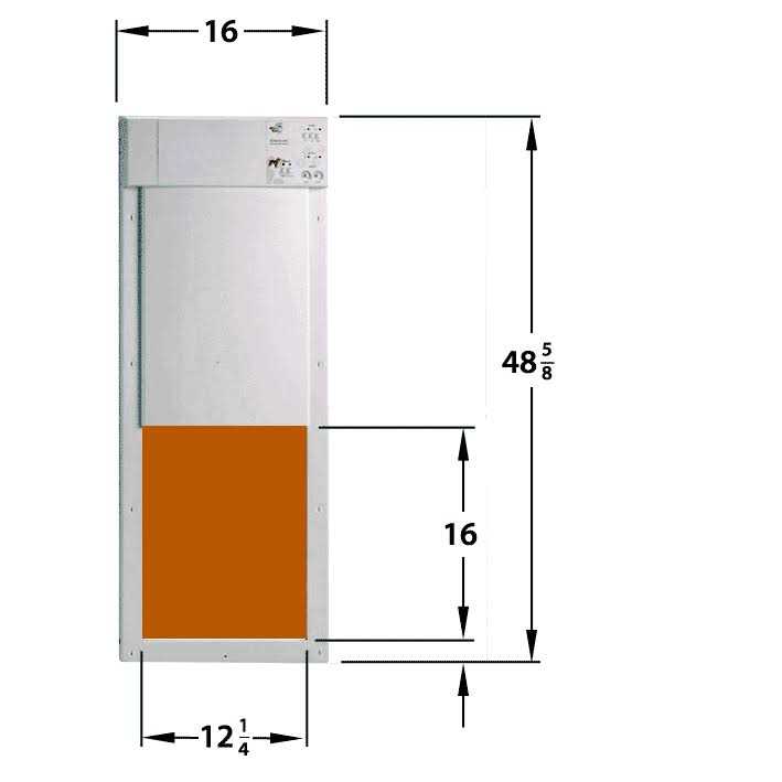 Electronic Pet Door R44504