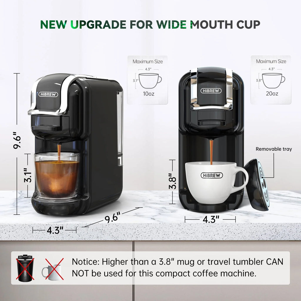 Capsule Coffee Machine 19Bar 5 in 1 C415