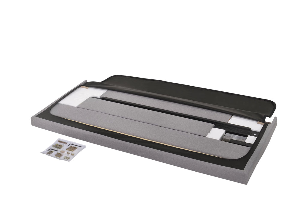 Gray Queen Panel Bed S534883