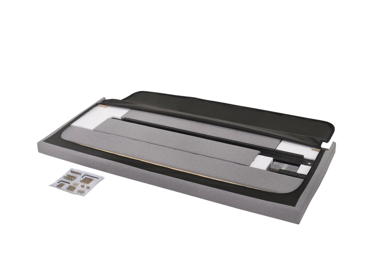 Gray Queen Panel Bed S534883