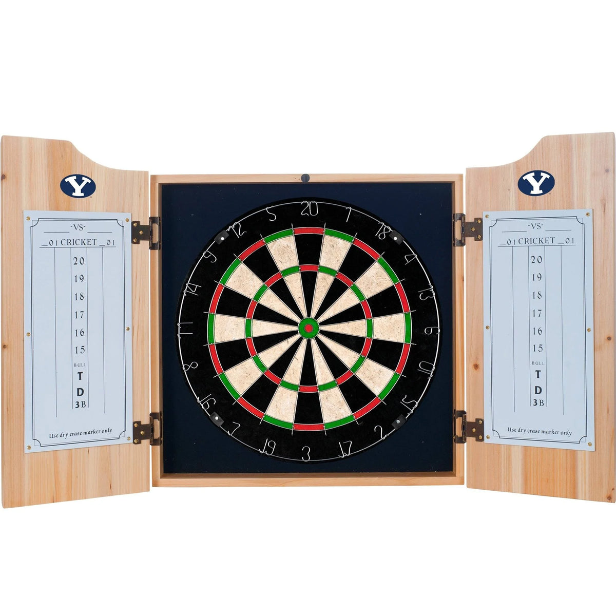 Wood Dart Cabinet Set L99381