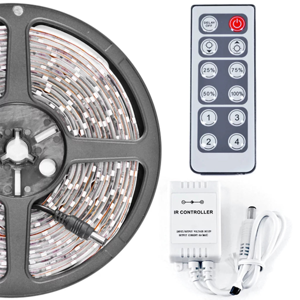 32.8' ft Cool White LED Backlight Night Light On/Off Switch Control Kit A44153