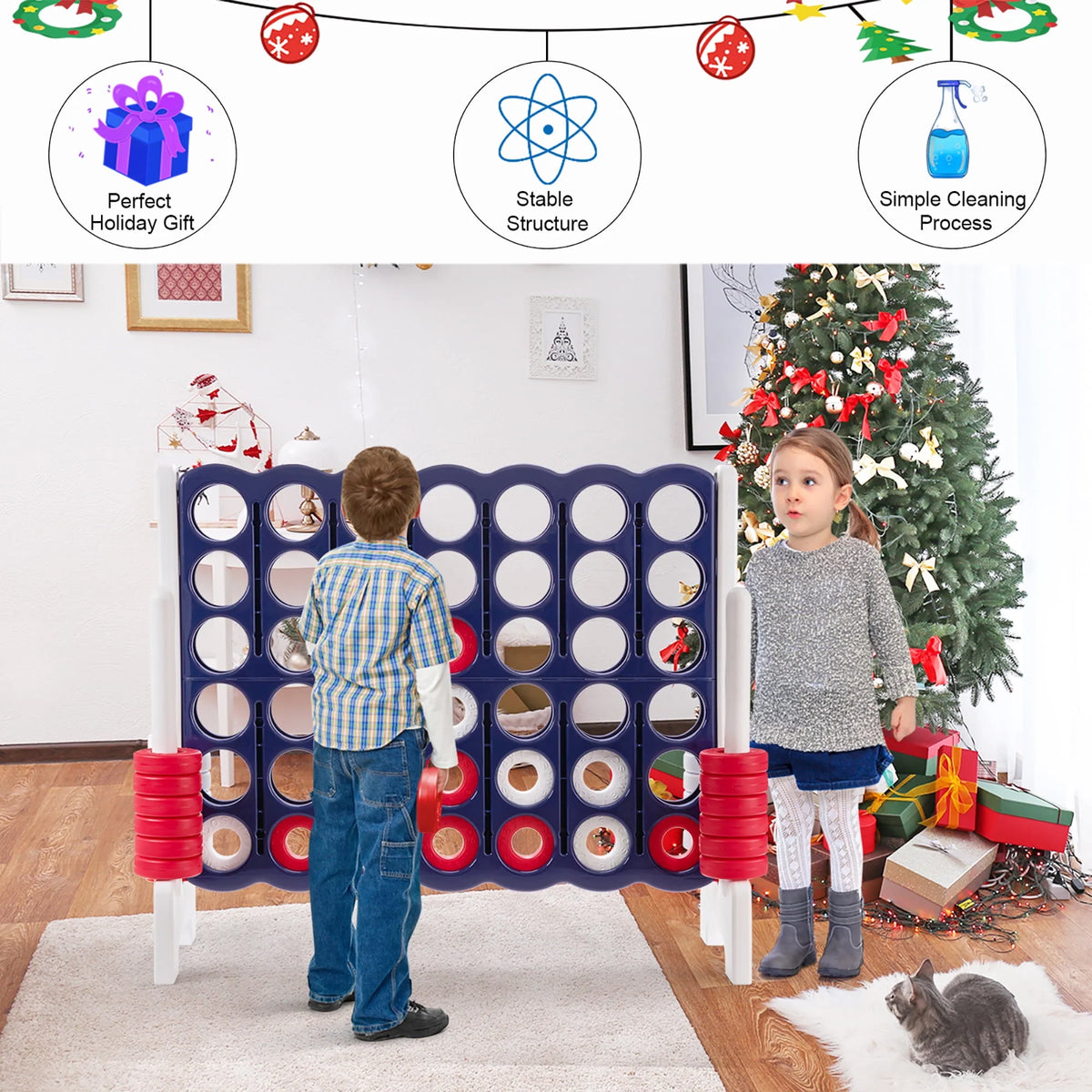 Jumbo 4-to-Score Giant Game Set E5093