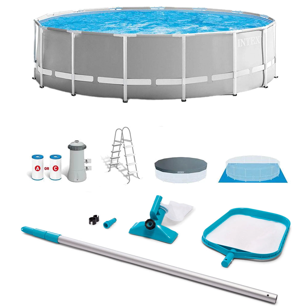 15' x 48 Pool Set with Ladder, Cover & Maintenance Kit H41637