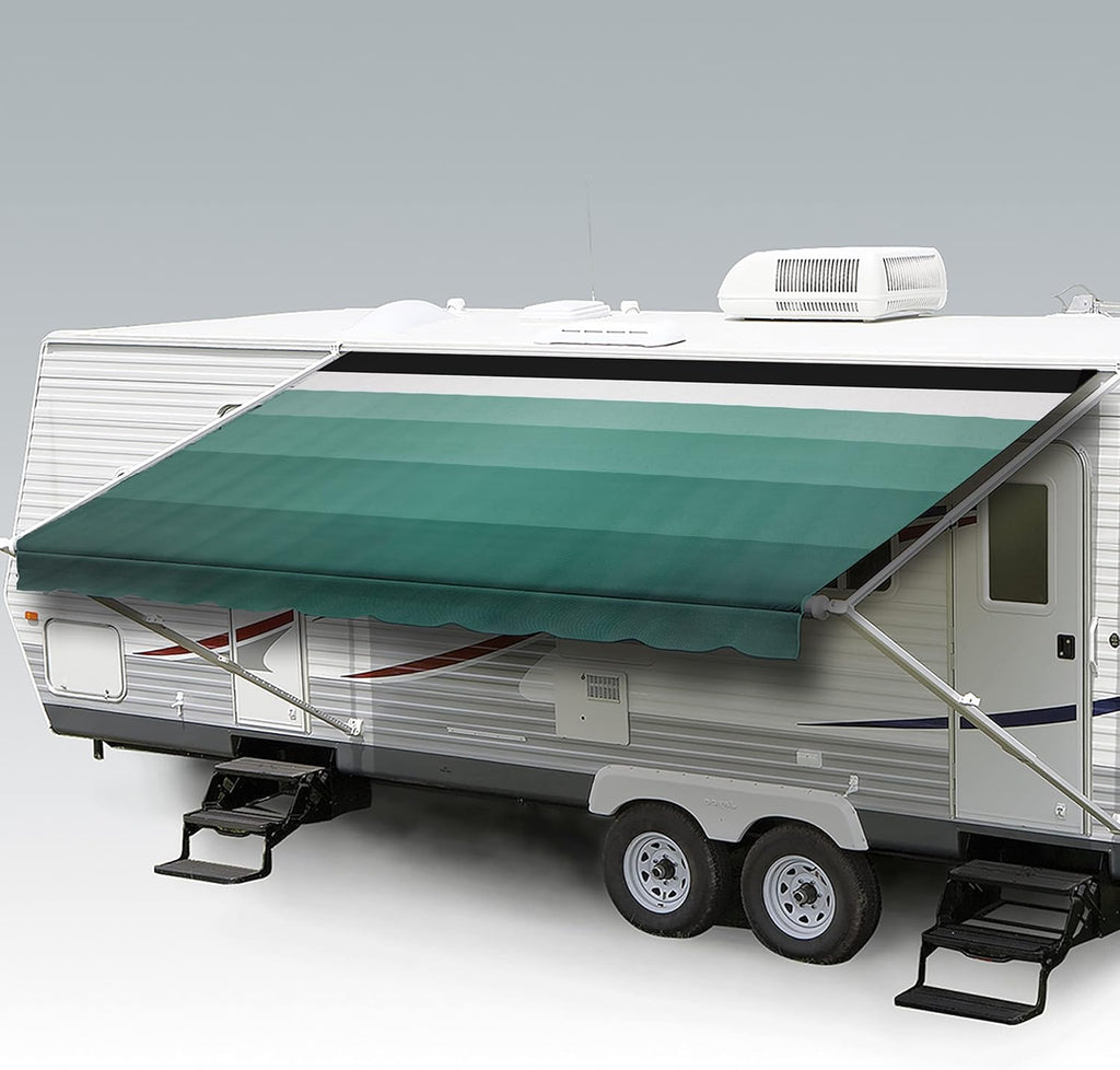 Heavy Duty Weatherproof Vinyl RV Awning Fabric Replacement O441745