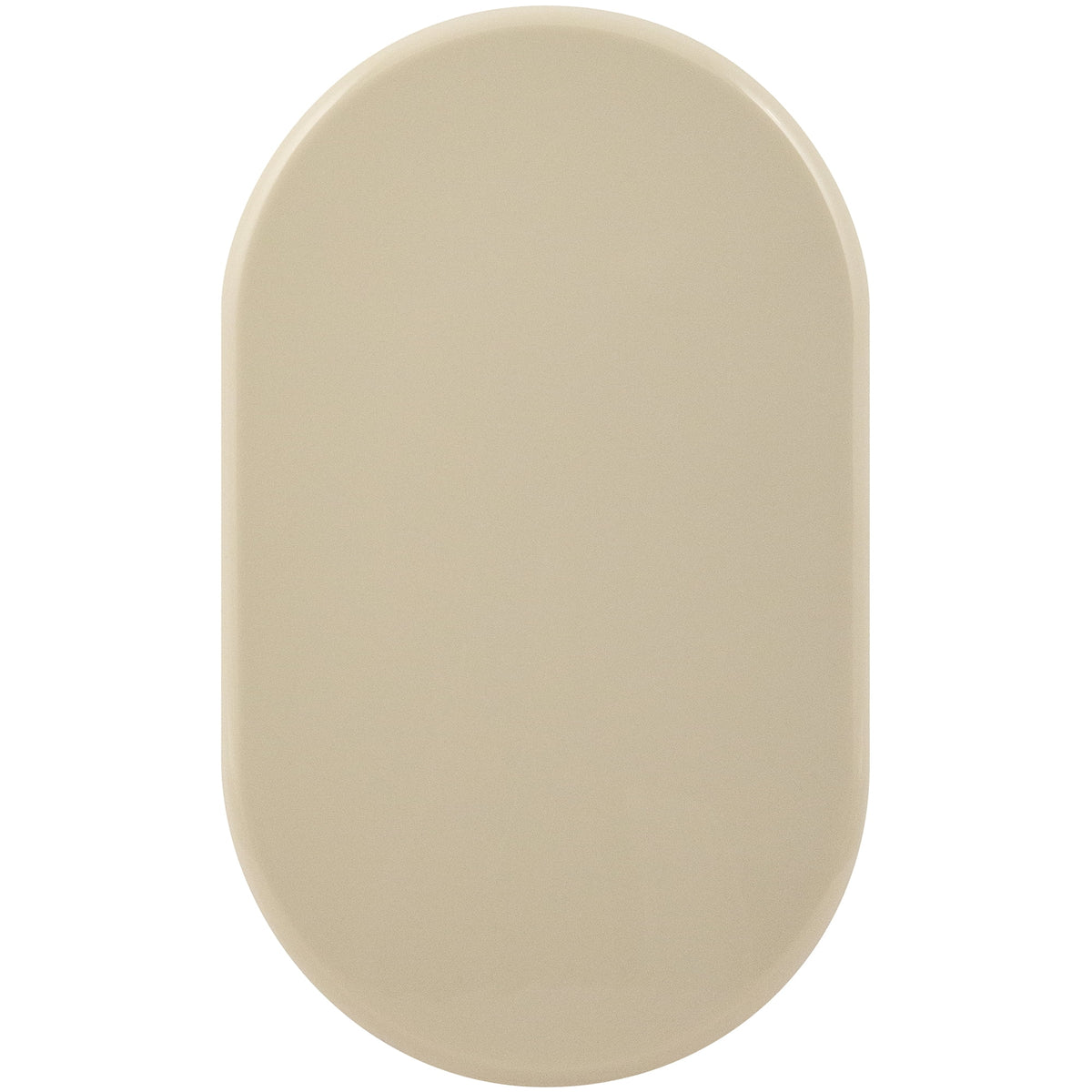 3 1/2" x 6" Oval Reusable Furniture Sliders, Beige (8 Pack) C917312