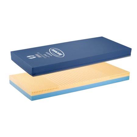 Fluid-Resistant Homecare Bed Mattress, 76 x 36 x 6 in, Blue A839