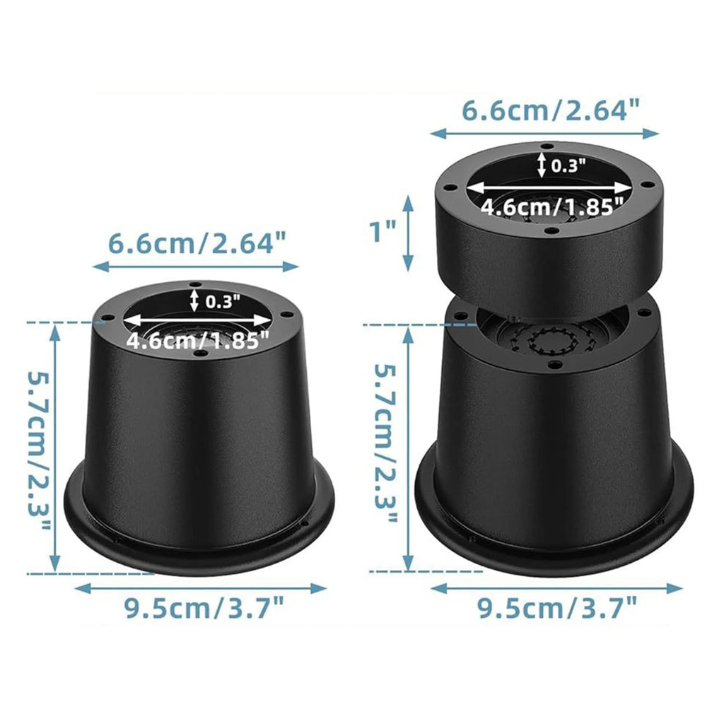 4 Pieces Rubber Anti Vibration Pads D295855