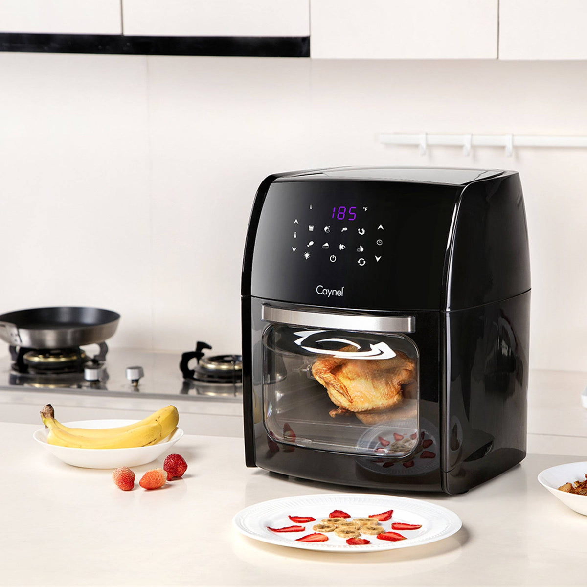 Black 12.7 Quart Digital Air Fryer B960769