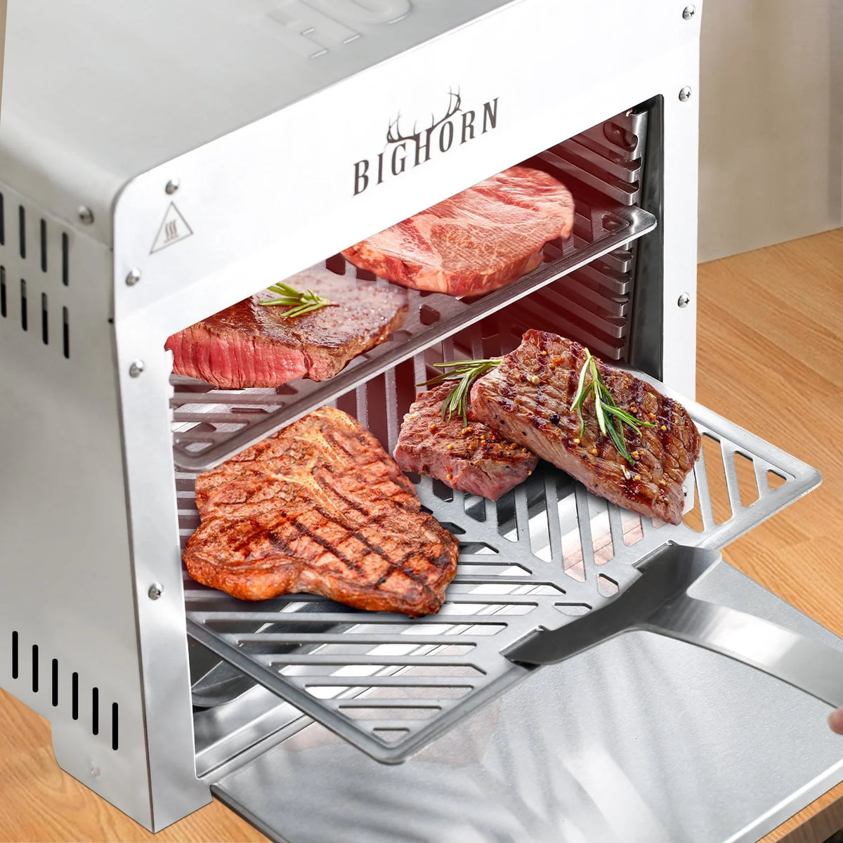 Portable Infrared Propane Gas Grill Stainless Steel Tabletop Grill U7802