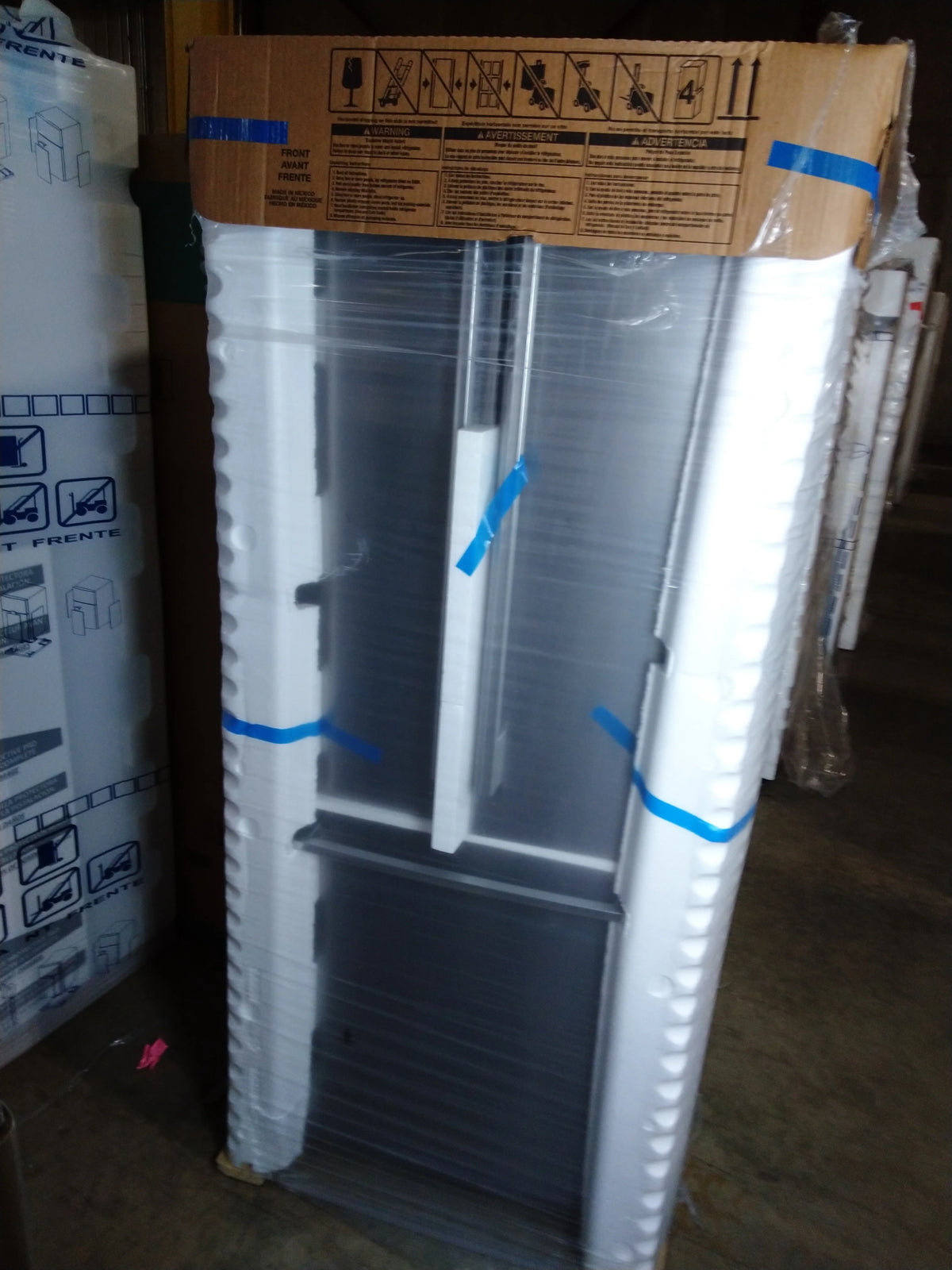 30 IN 19.7 CU FT Stainless Steel French Door Refrigerator T3438