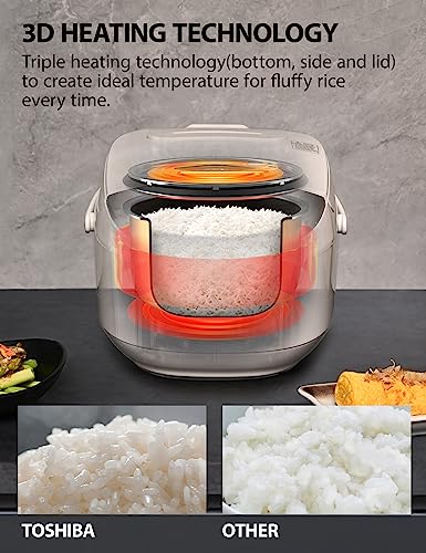 6 Cup Fuzzy Logic Rice Cooker with Non-Stick Inner Pot Z249