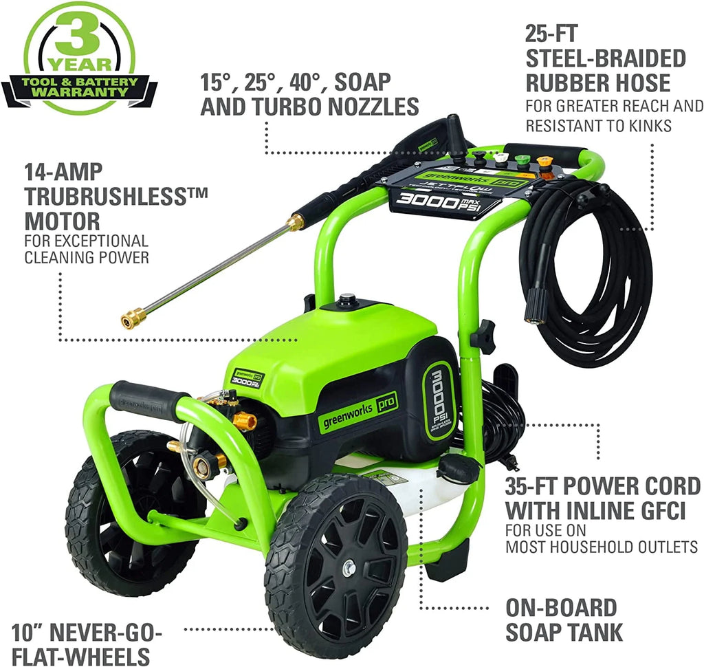 3000 PSI Electric Pressure Washer W652232