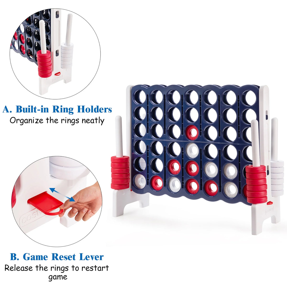 Jumbo 4-to-Score Giant Game Set E5093