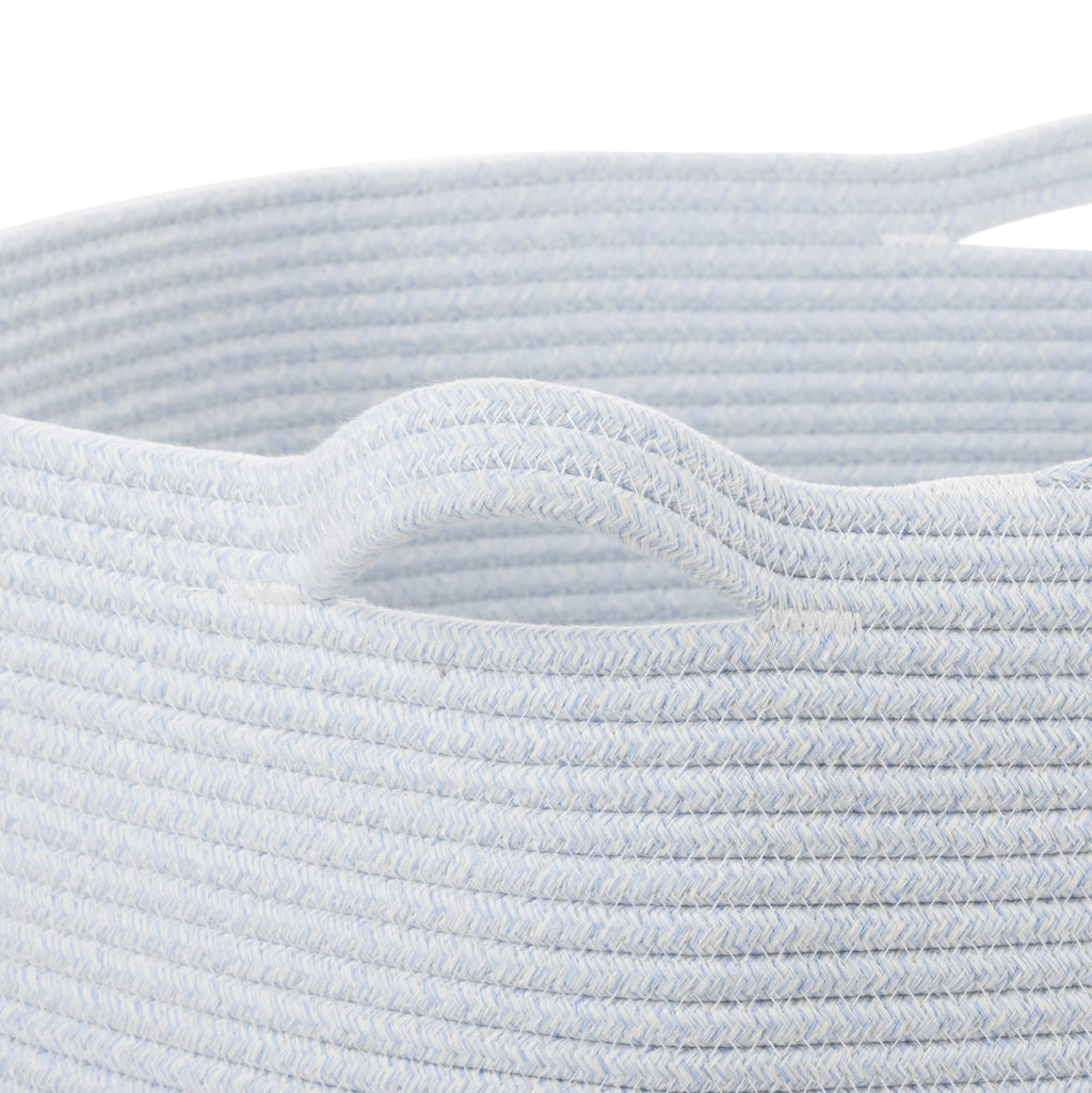 Baby Blue XXL Cotton Rope Basket P17117
