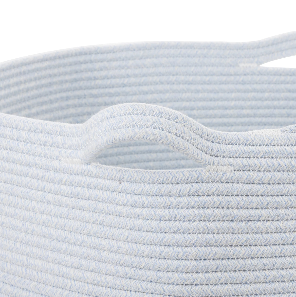 Baby Blue XXL Cotton Rope Basket P17117