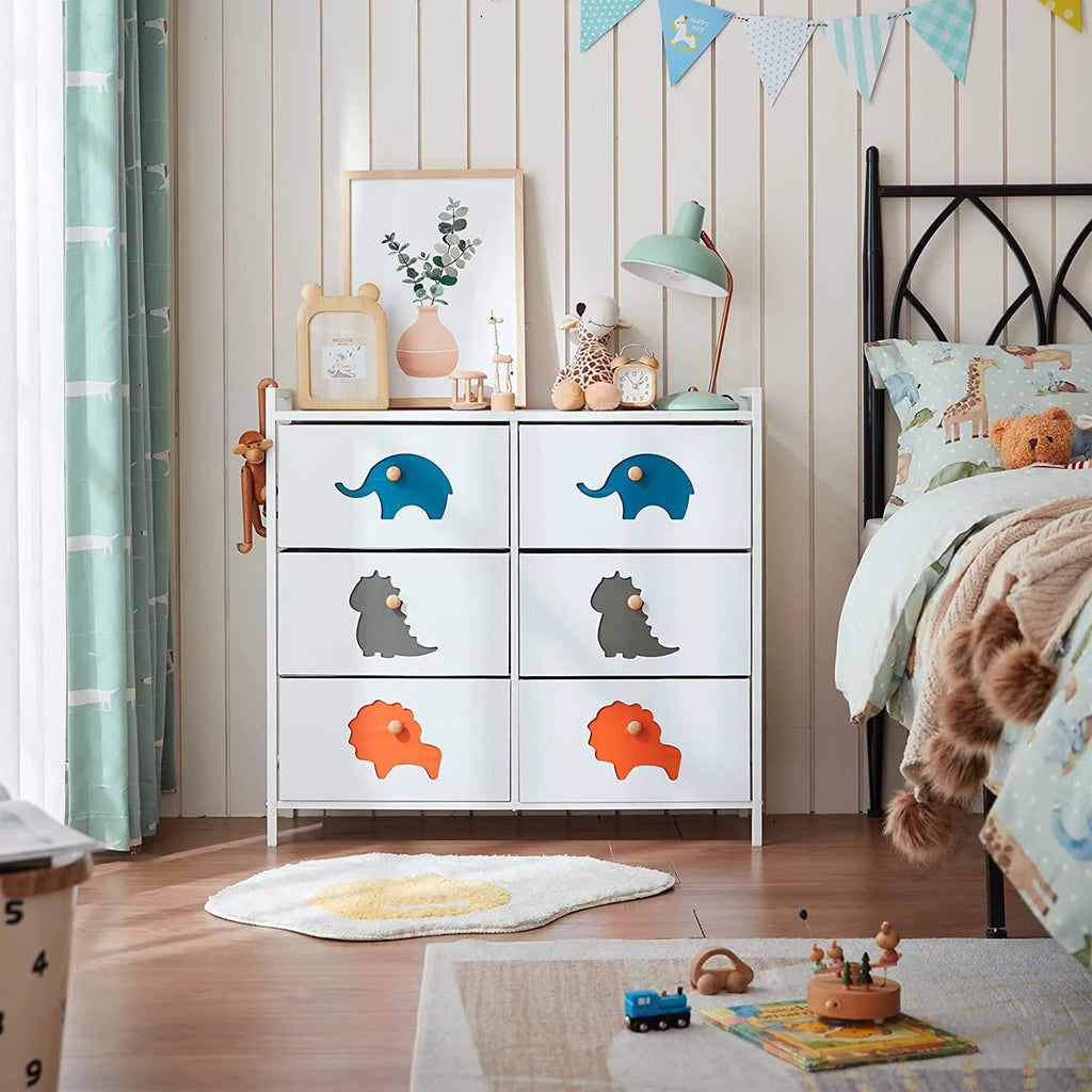 Kid Dresser with 6 Drawers K63576