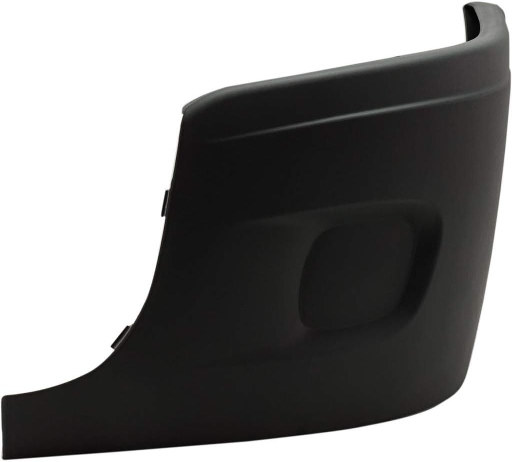 Freightliner Cascadia Bumper End 2008-2017 Driver Side Black Plastic V752