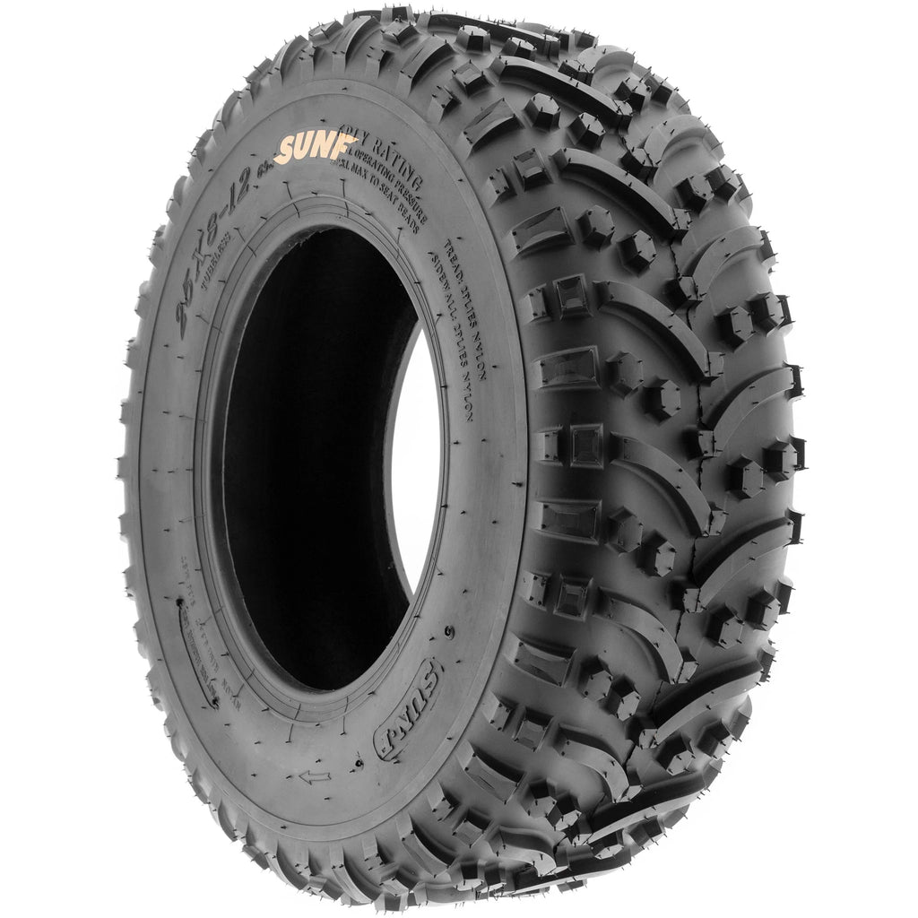 Set of 4 ATV UTV Tires 25x8-12 6 PR Z453