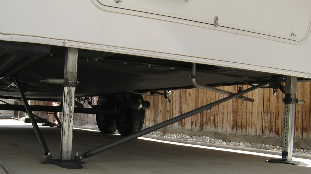 Stabilizer System for 5th Wheel, Travel and Camper Trailers T1183