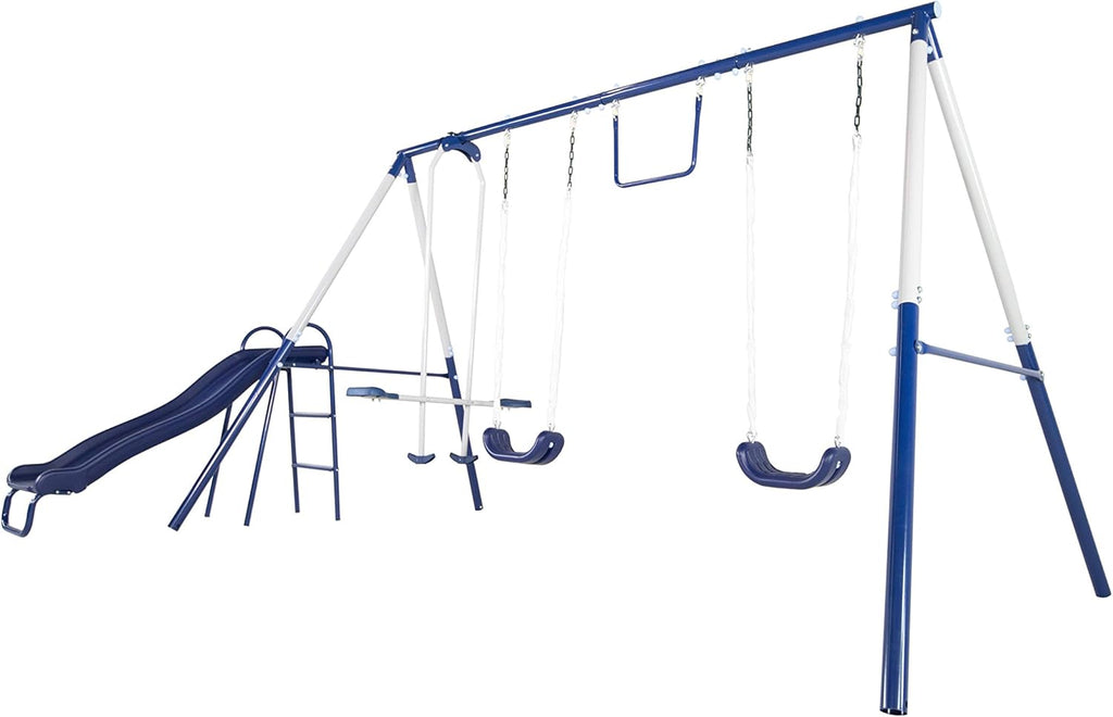 Heavy-Duty Metal Swing Set H529634
