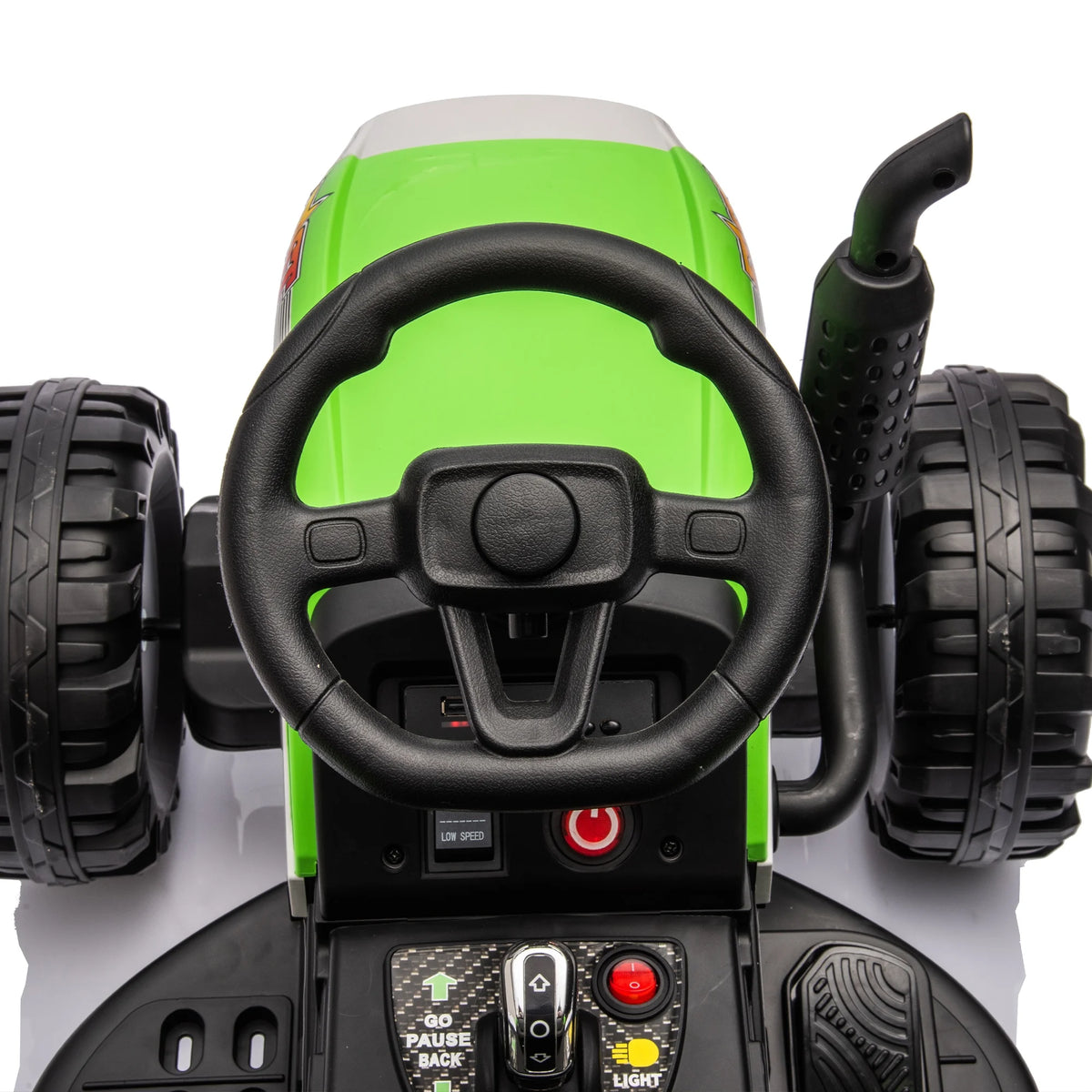 24V Kids Ride On Tractor with Trailer & Remote T23521