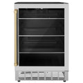24 Can Stainless Steel Beverage Fridge J711