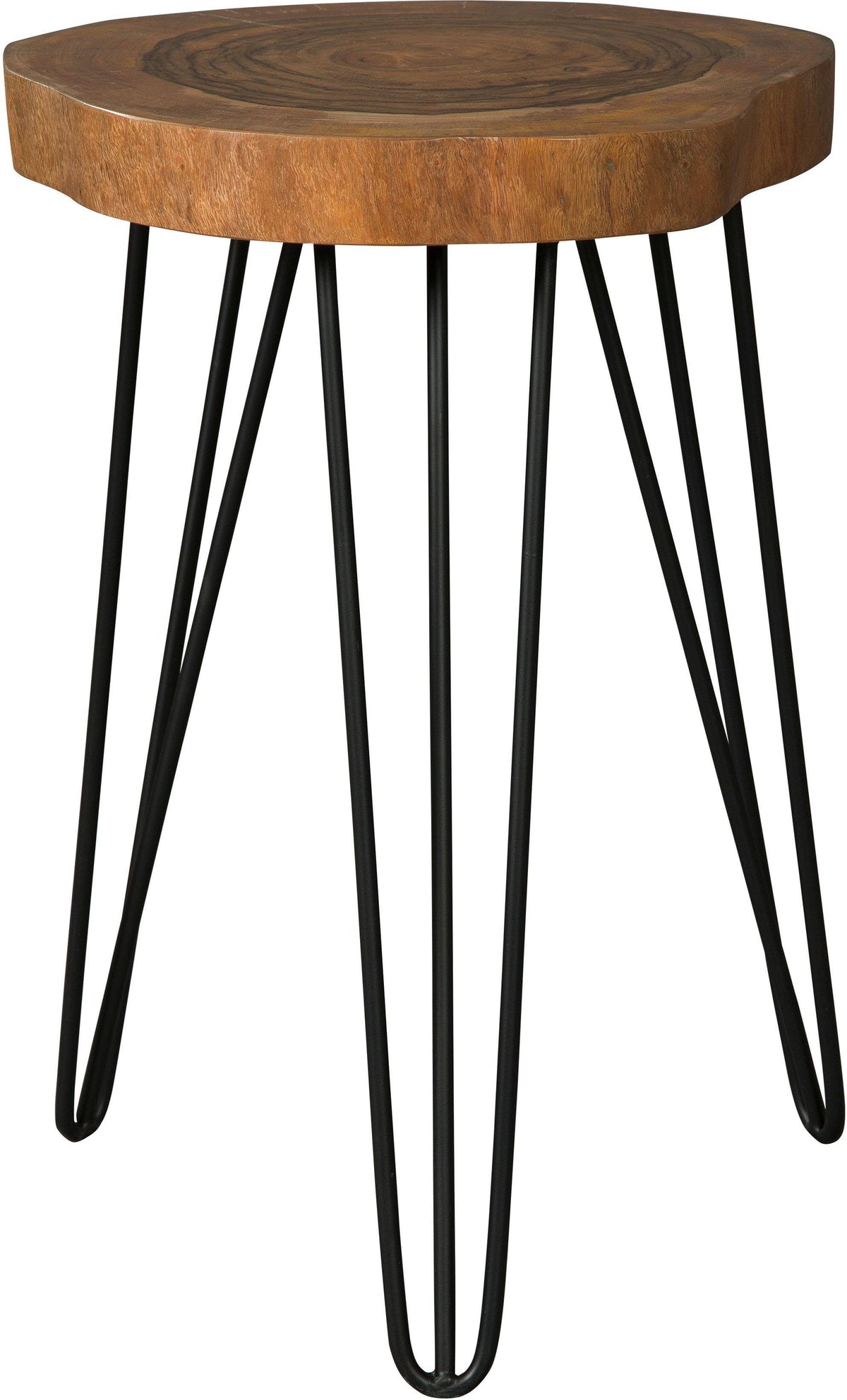 Brown Black Accent Table T91861