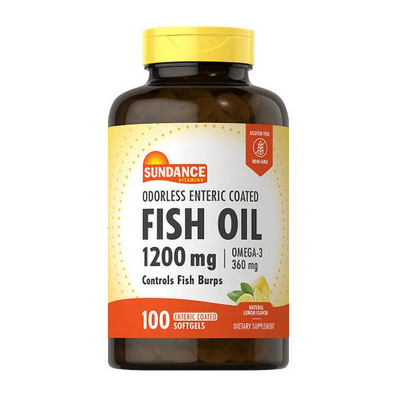 Fish Oil 1200 Mg Omega 3 Softgels 6 Pack W396984
