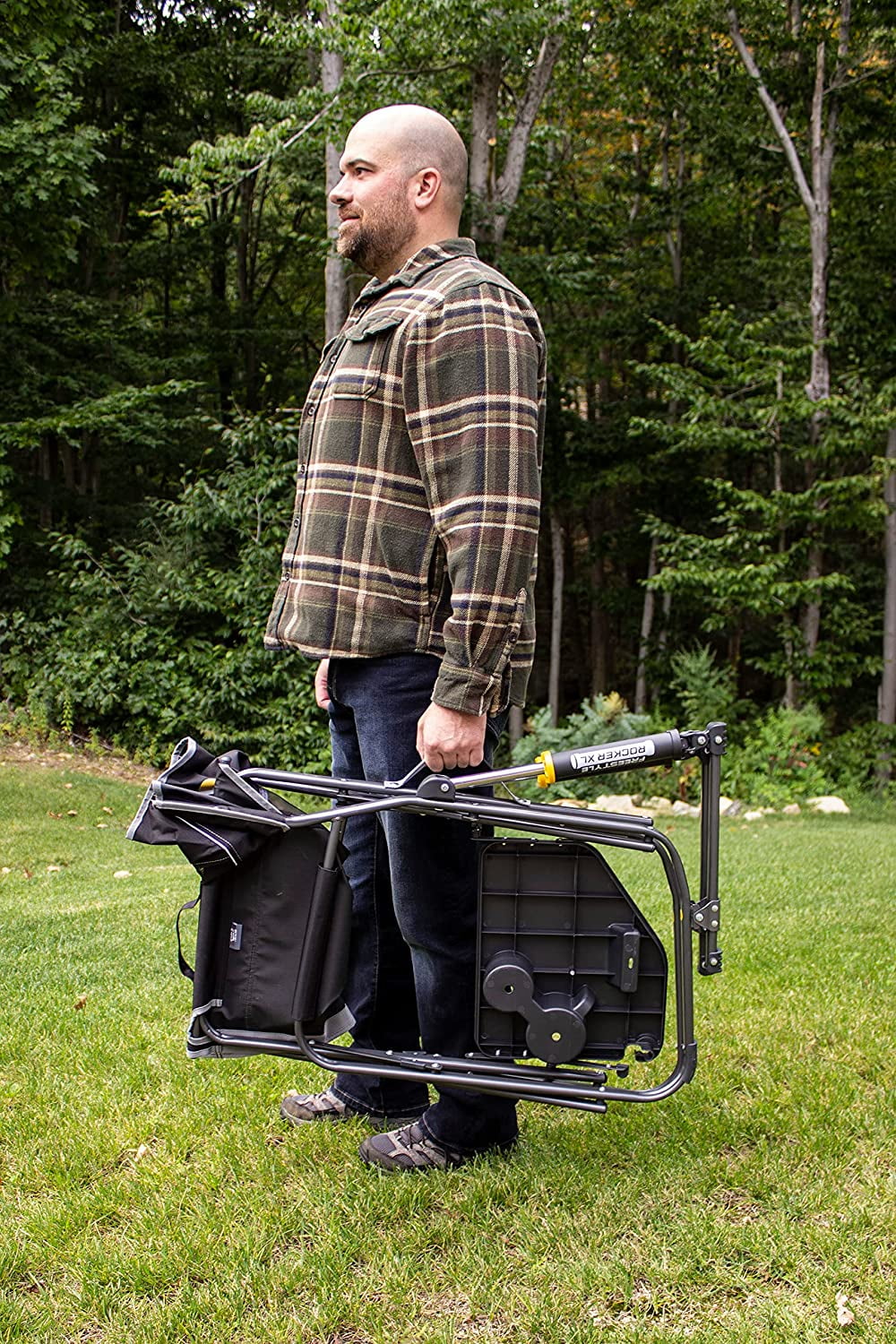 Heavy Duty Folding Rocking Camping Chair O56539