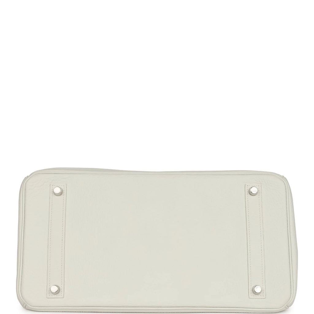 White Togo Leather Handbag M285