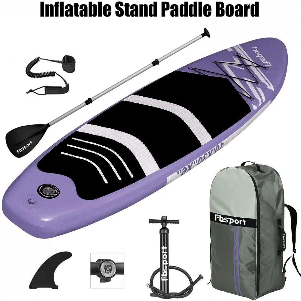 Inflatable Paddle Board 10.6ft Purple I915223