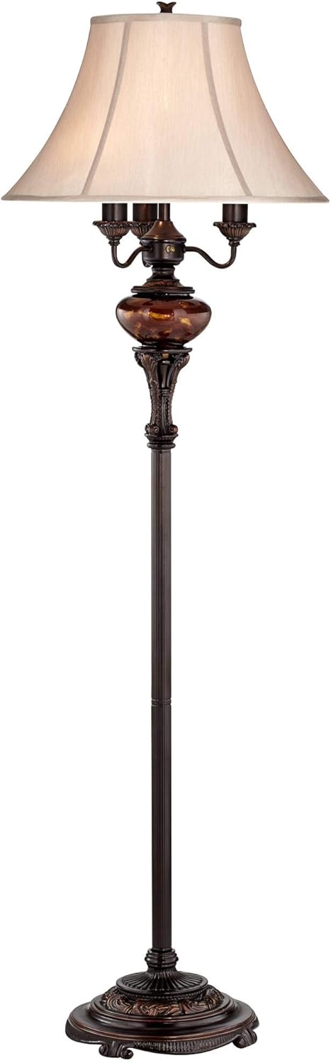 Antique Bronze 4-Light Standing Floor Lamp B1272