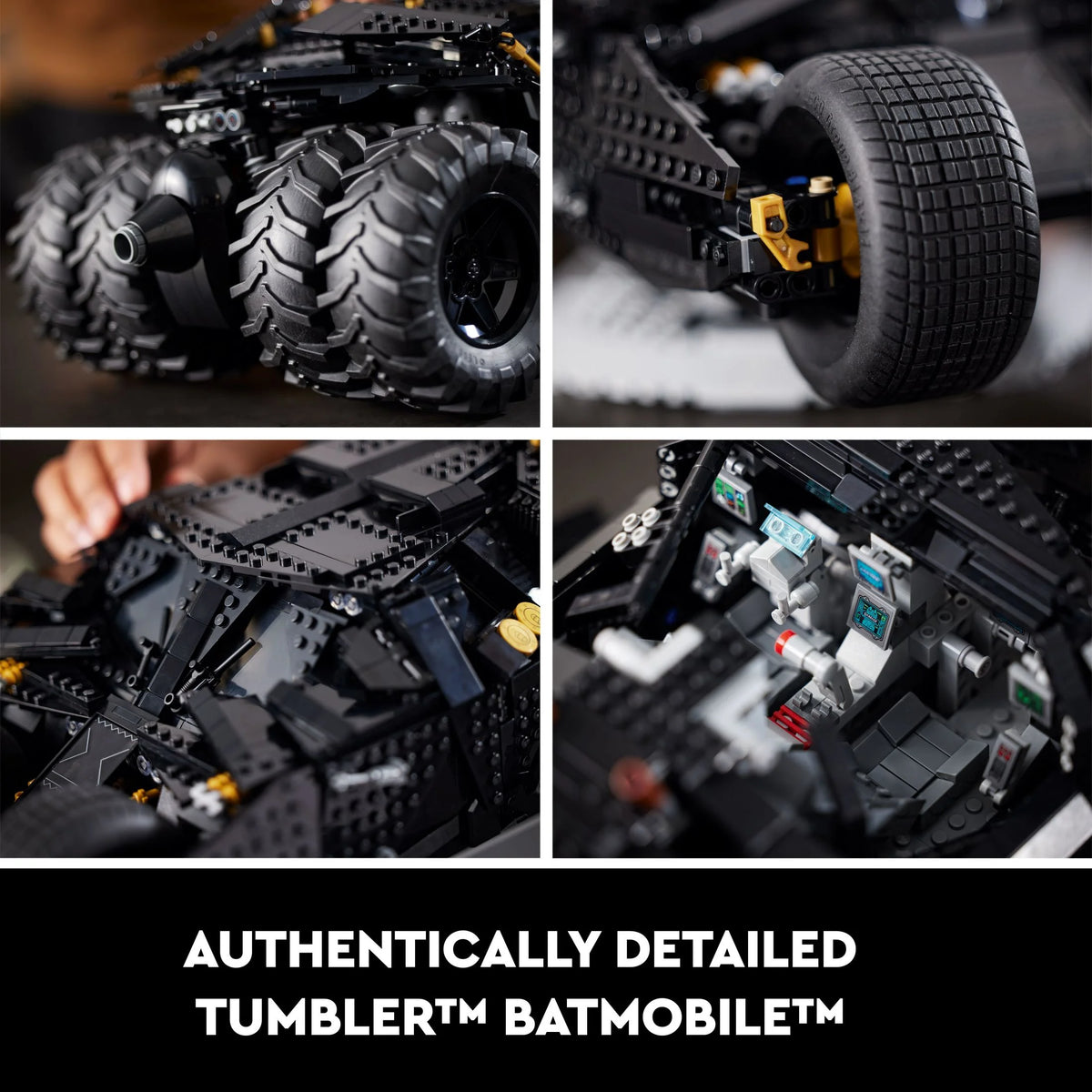 Batmobile Tumbler Building Kit 2,049 Pieces J54287