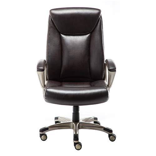 Brown Bonded Leather Big & Tall Executive Office Chair K55551
