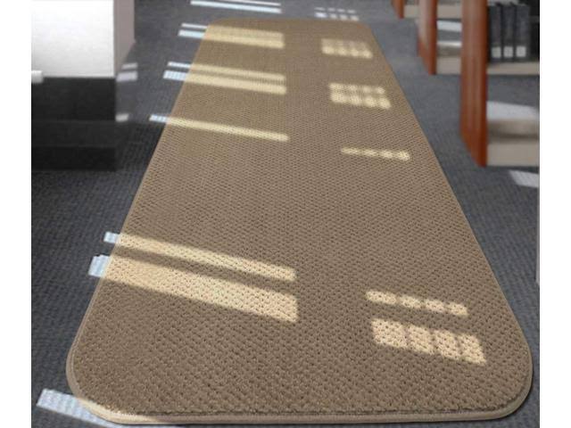 Skid-Resistant Carpet Runner Camel Tan 8 ft. x 36 in. Q256