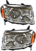 Honda Pilot Headlight Assembly 2009 2011 Pair Driver and Passenger Side E2883