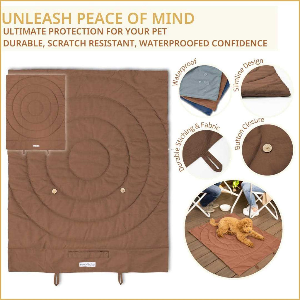 Waterproof Foldable Portable Pet Bed K952899