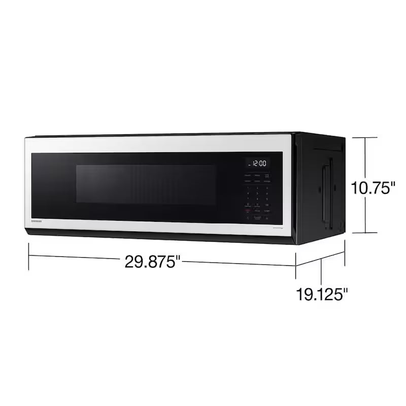 1.1 cu. ft. Smart SLIM OTR Microwave with 400 CFM Ventilation I855