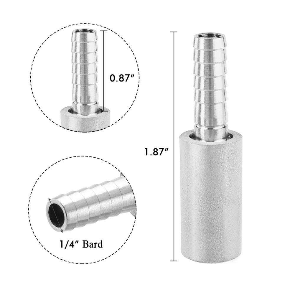 Stainless Steel Aeration Stone 0.5 Micron D96670