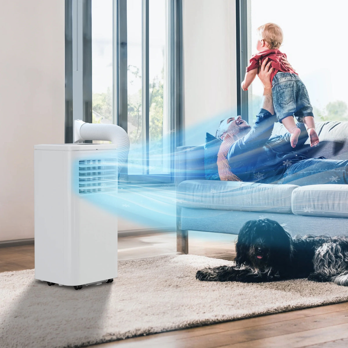 Portable Air Conditioner 10000 BTU White K159