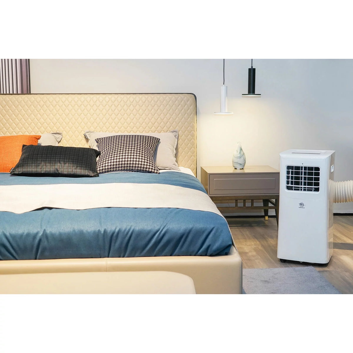 Portable Air Conditioner with Remote Control White L75886