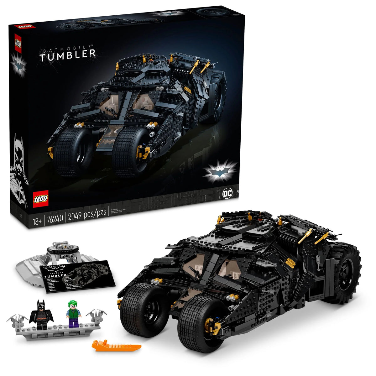 Batmobile Tumbler Building Kit 2,049 Pieces J54287