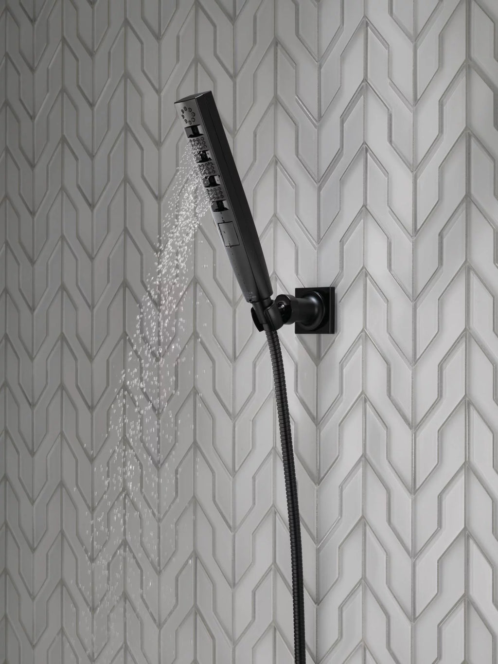 Black Multi Function Hand Shower P847