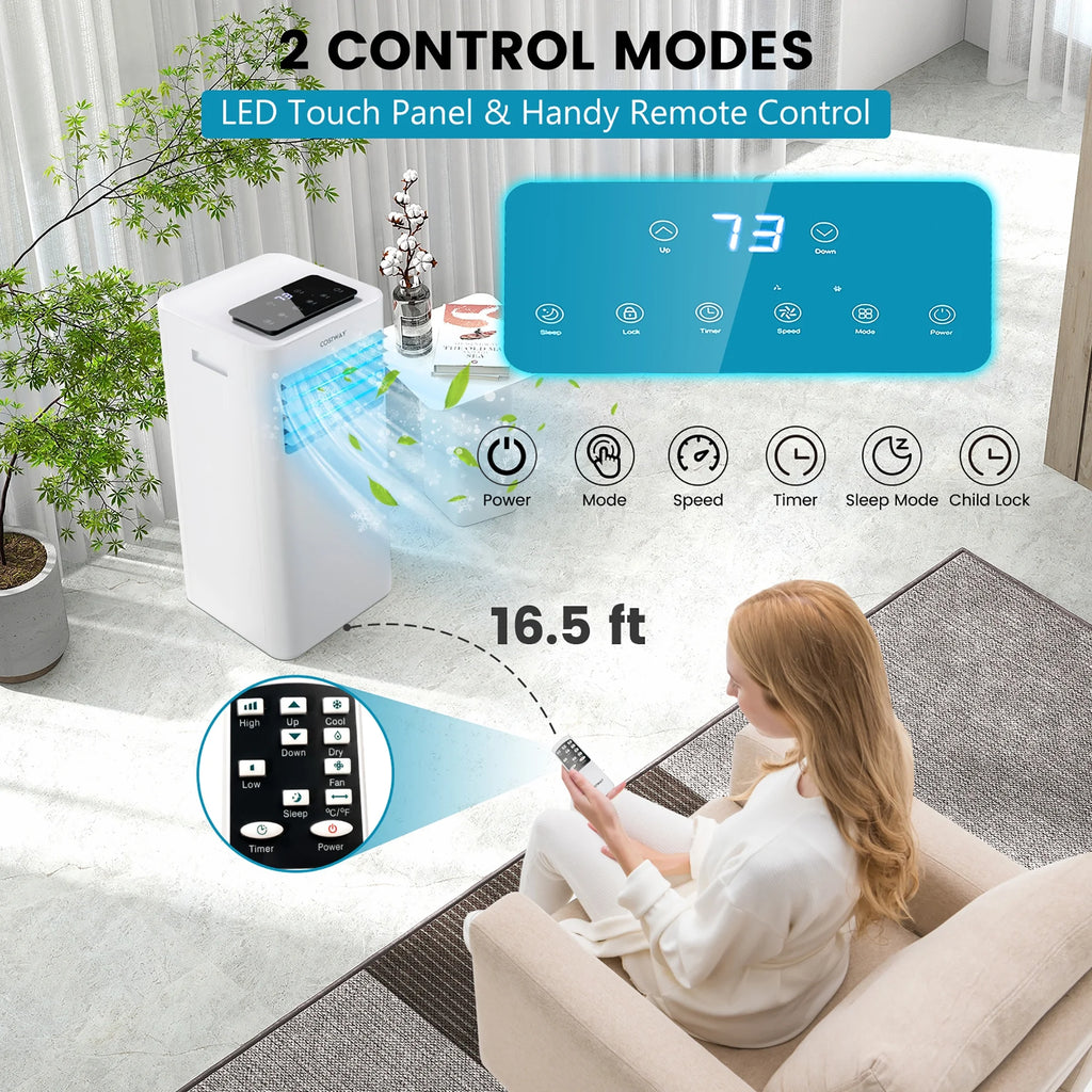 8000 BTU Portable Air Conditioner M4256