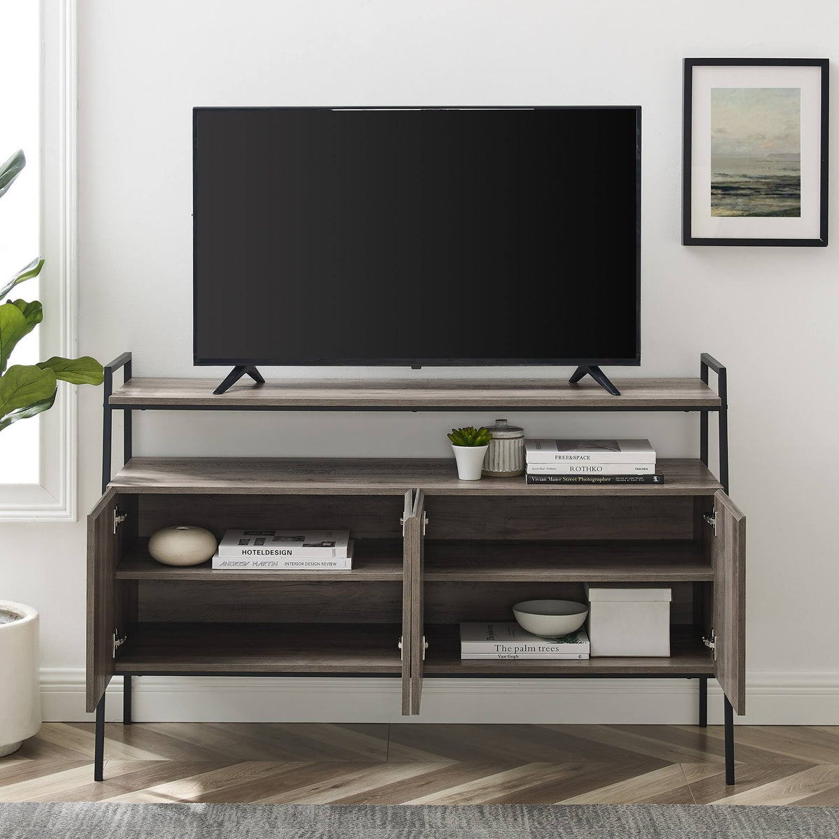 52-Inch Modern TV Stand Console U86236
