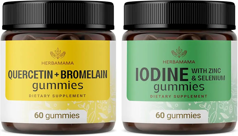 Quercetin and Iodine Gummies Kit - 2 Pack G2076