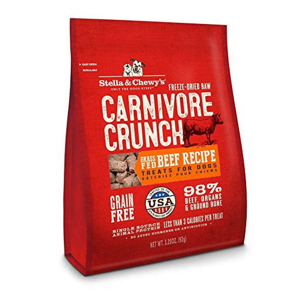 Freeze-Dried Grain-Free Dog Treats, 3.25 oz R9040